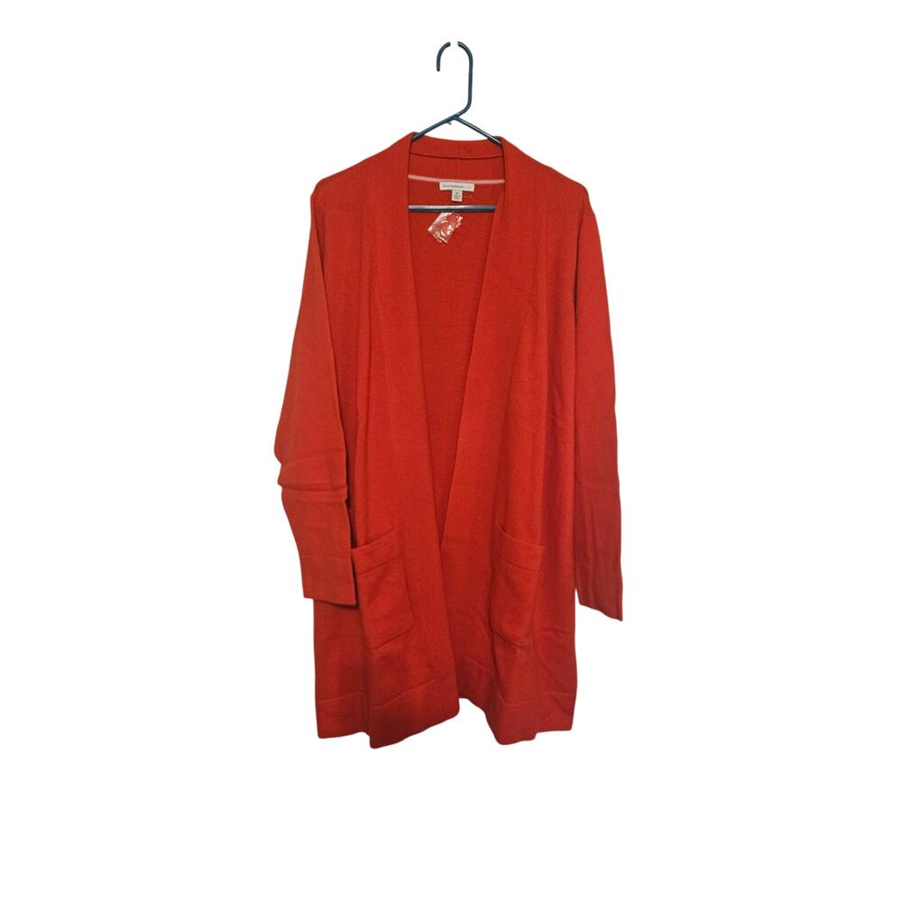 Isaac Mizrahi live cascade Cashmere size 3x cardigan